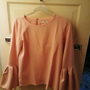 Loft lantern sleeve blouse